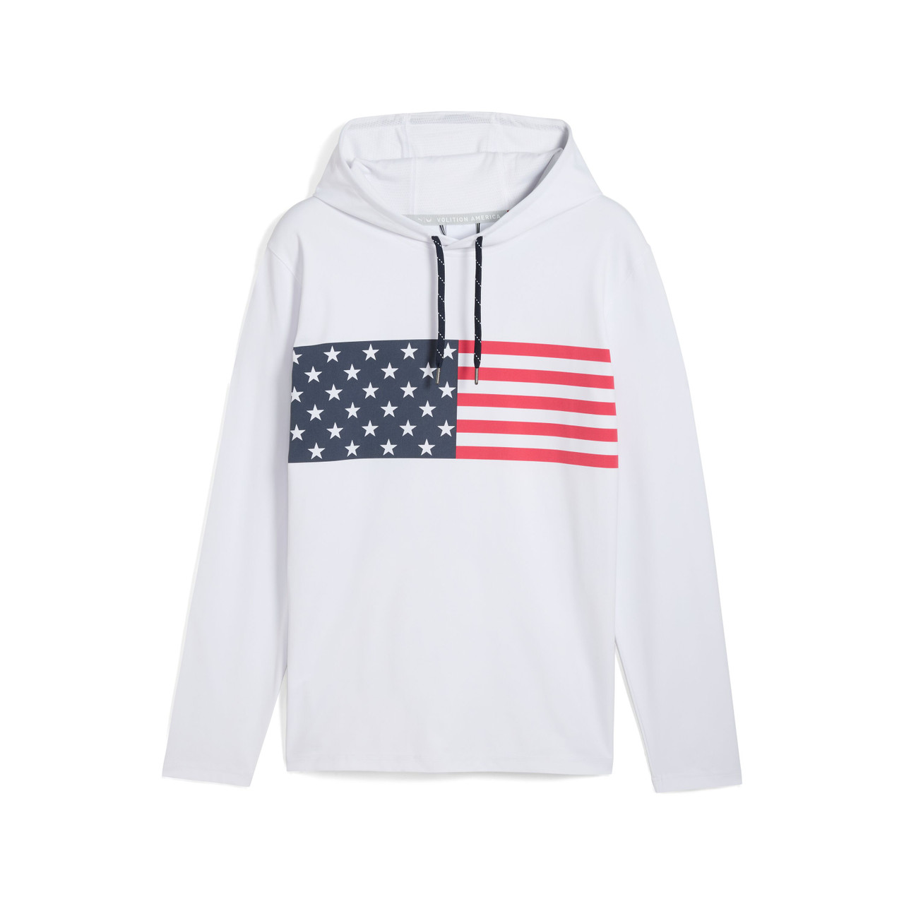 Puma Volition Stars & Bars Golf Hoodie M Volition Puma Golf Shorts
